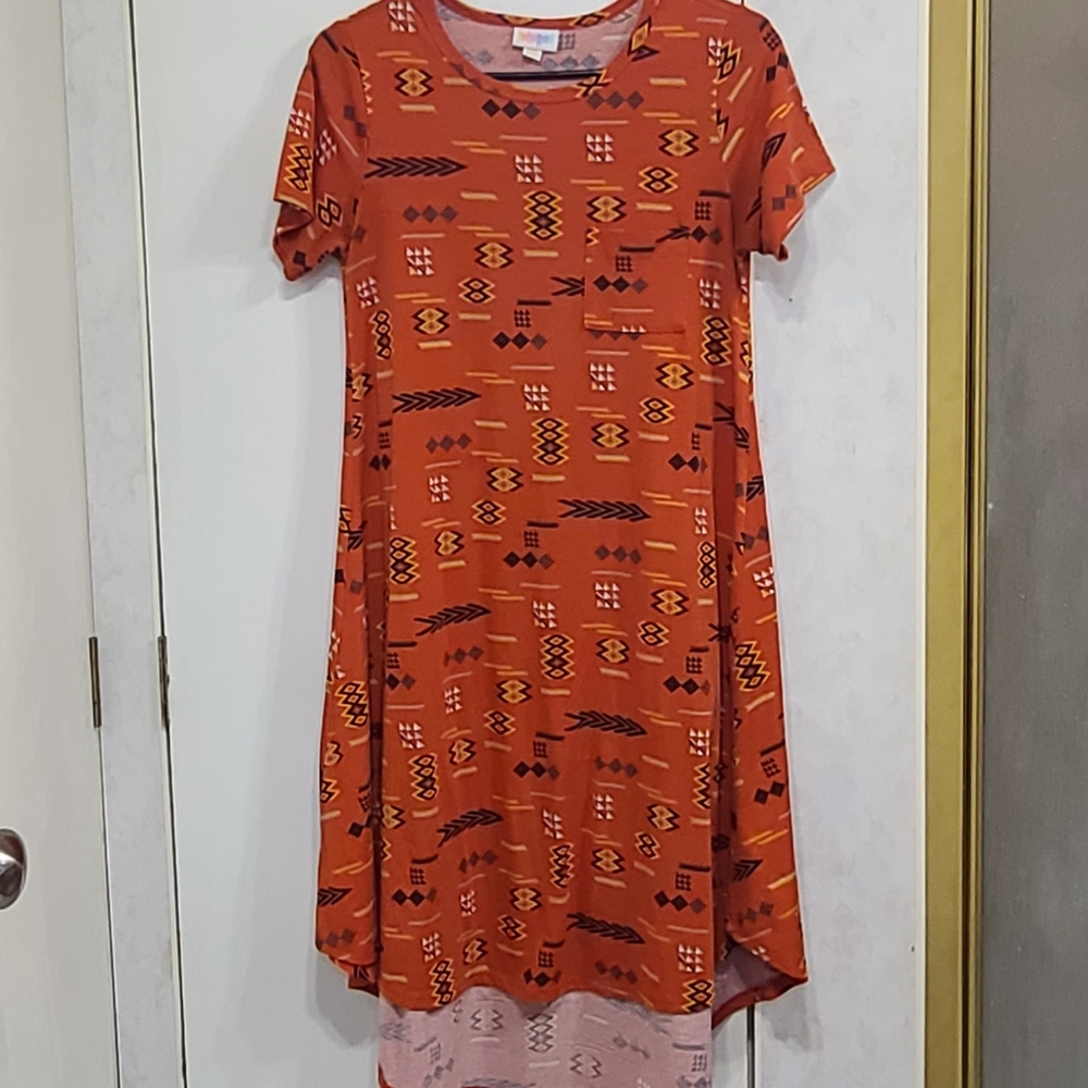 LuLaRoe XXS Long Tshirt Dress